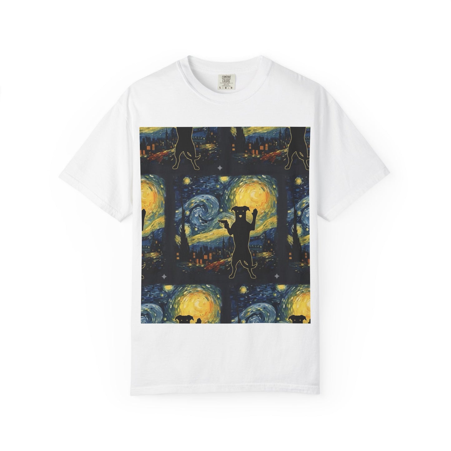Galactic Dance Unisex T-Shirt | Fun Space Art Shirt, Casual Wear, Gift for Astronomers, Star Lovers, Unique Graphic Tee